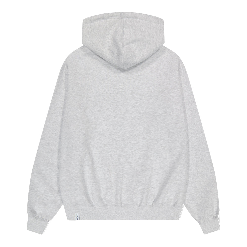 APPLIQUE ZIP UP HOODIE