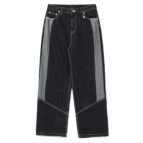 INCISION DENIM JOGGER PANTS