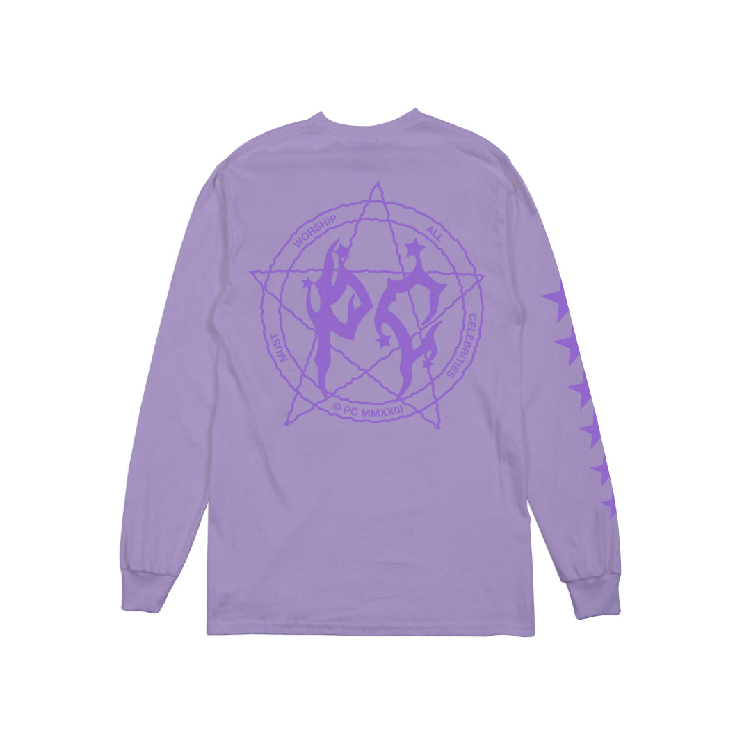 Worship LS Tee - Purple