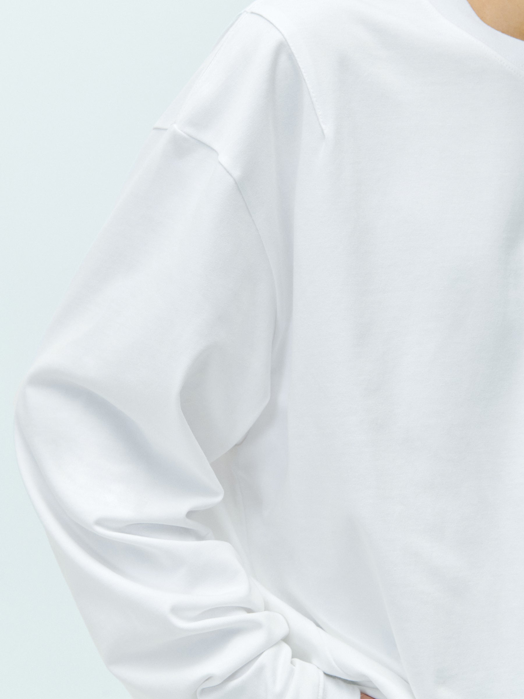 Classic Long Sleeve T-Shirt - Flat White