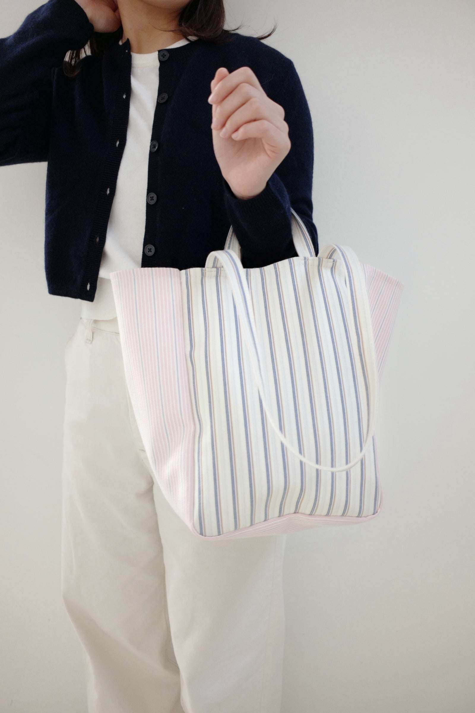 Double Stripe Bag (Pink)