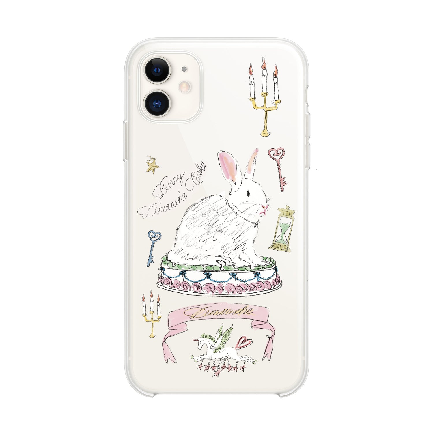 BUNNY CAKE JELL HARD CASE