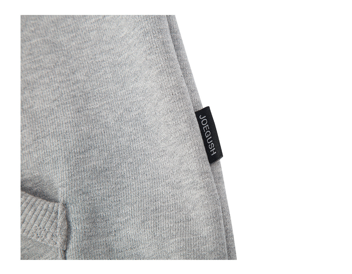 Smile Rockstar Hoodie Zip-Up (Grey/Black)