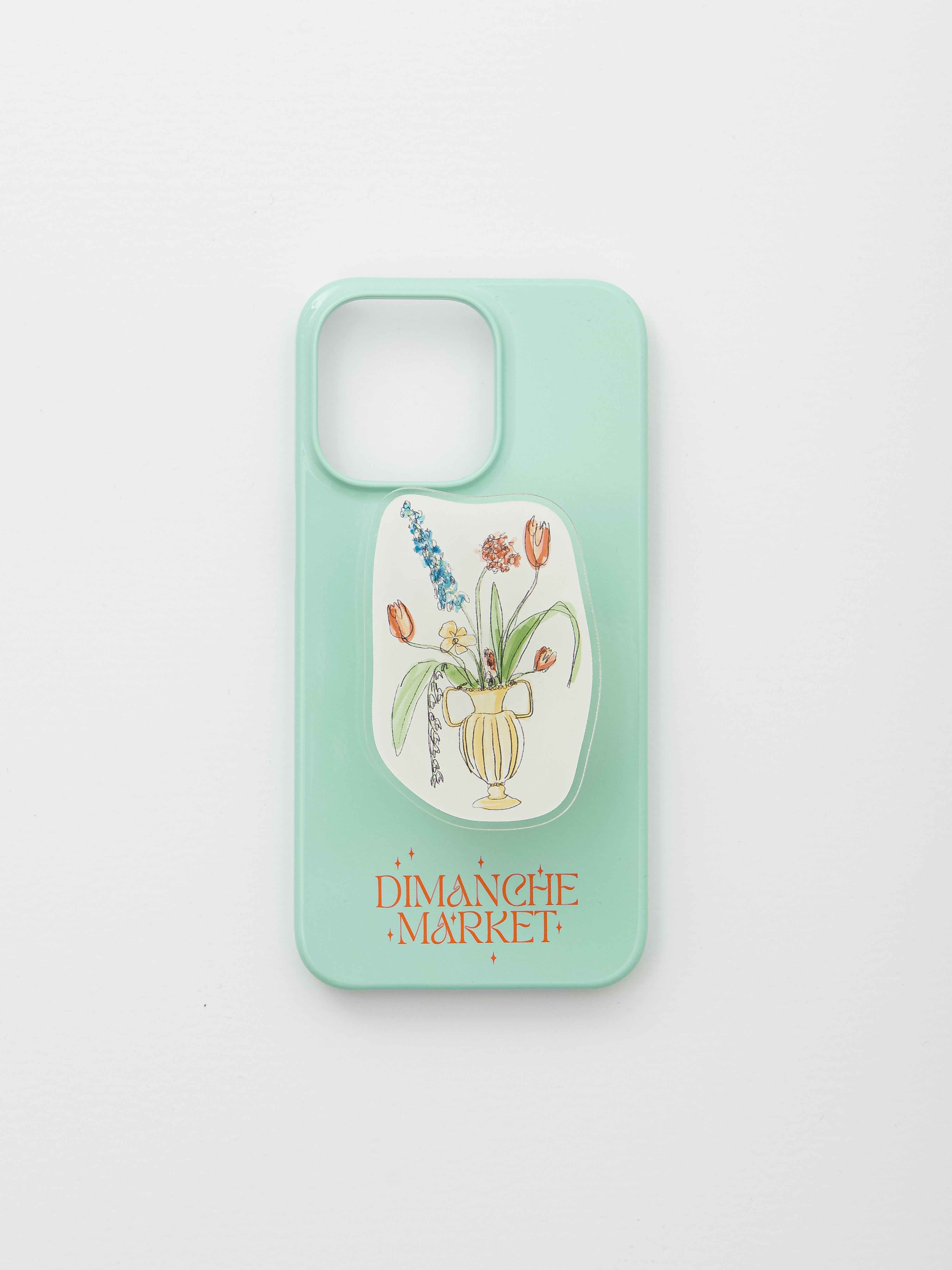 Green Dimanche Logo Case