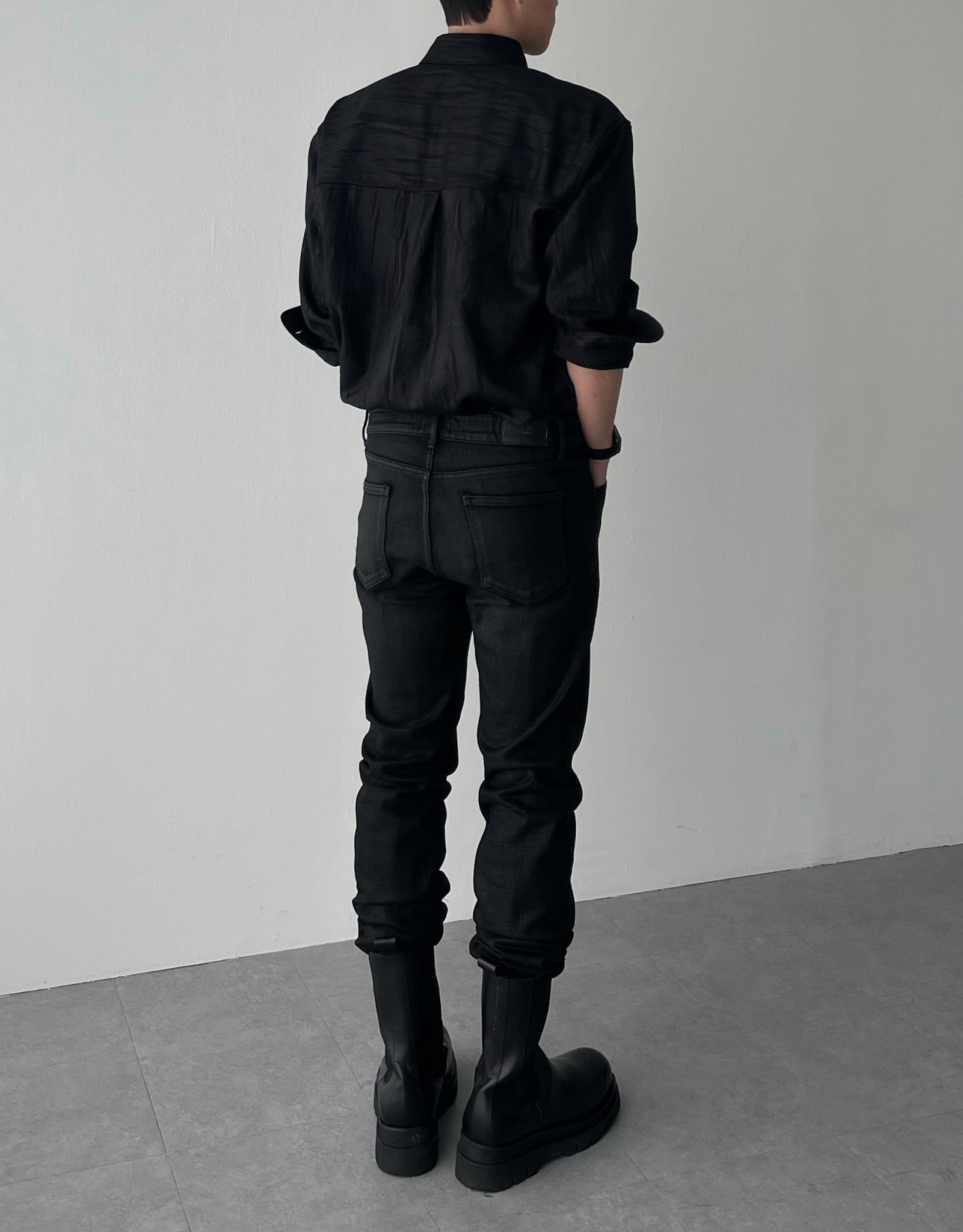 Black coating jean (Unisex)