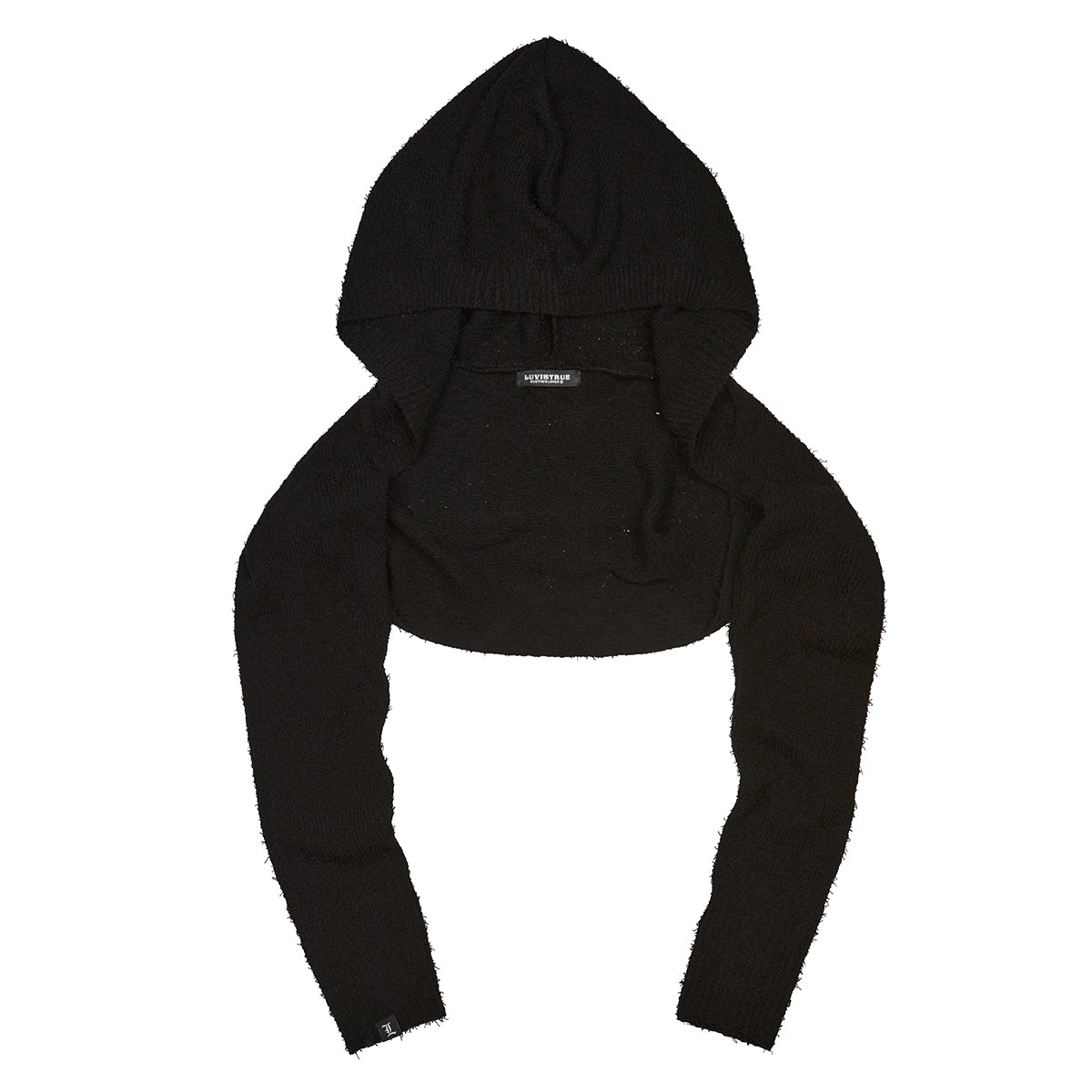 PY HOOD BOLERO (BLACK)