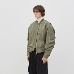 Modern MA Bomber Jacket (Khaki)