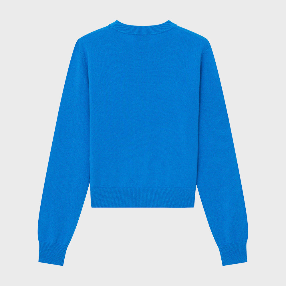 ESSENTIAL SHORT PULLOVER_BLUE