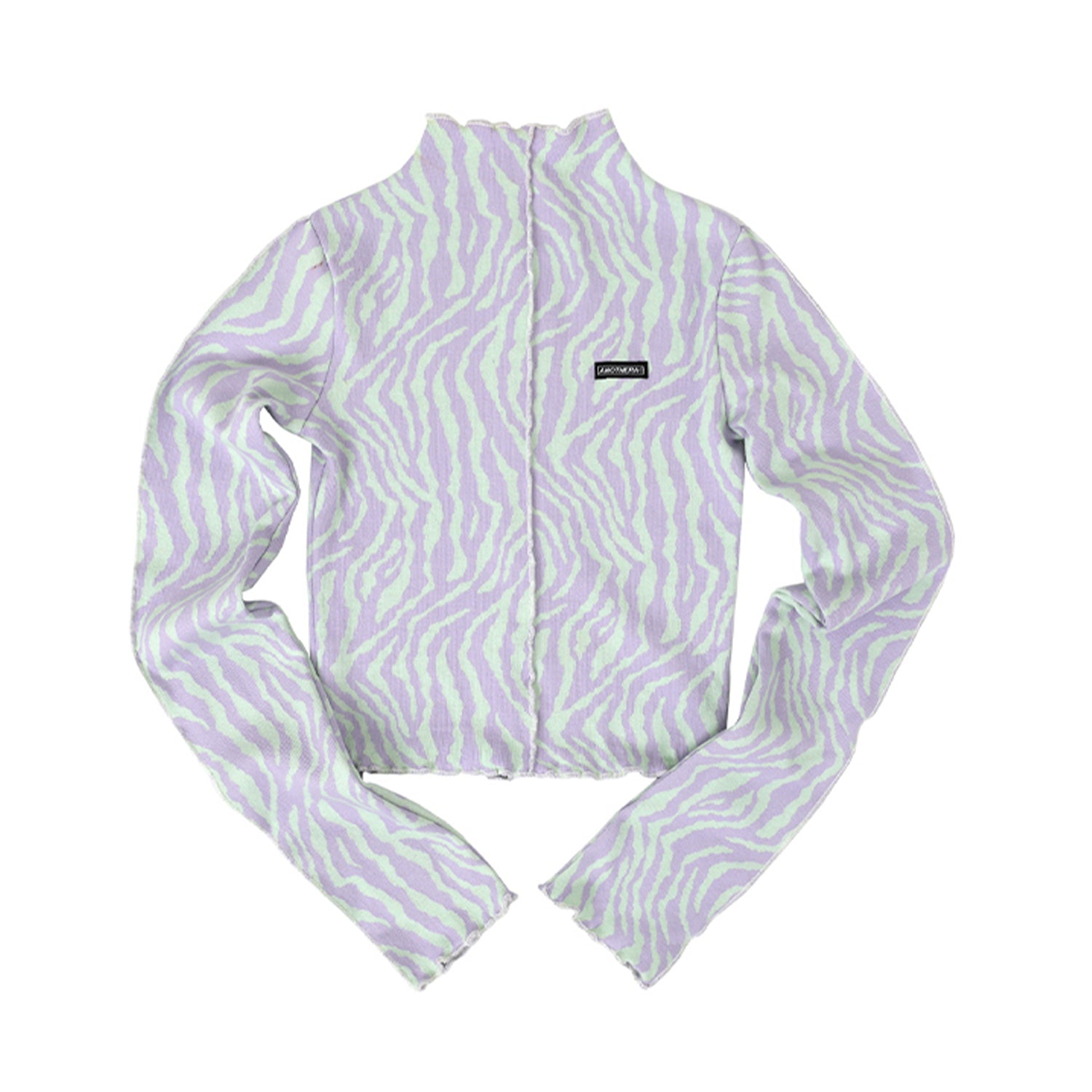 Zebra Half Neck Top (3 COLOR)(Copy)