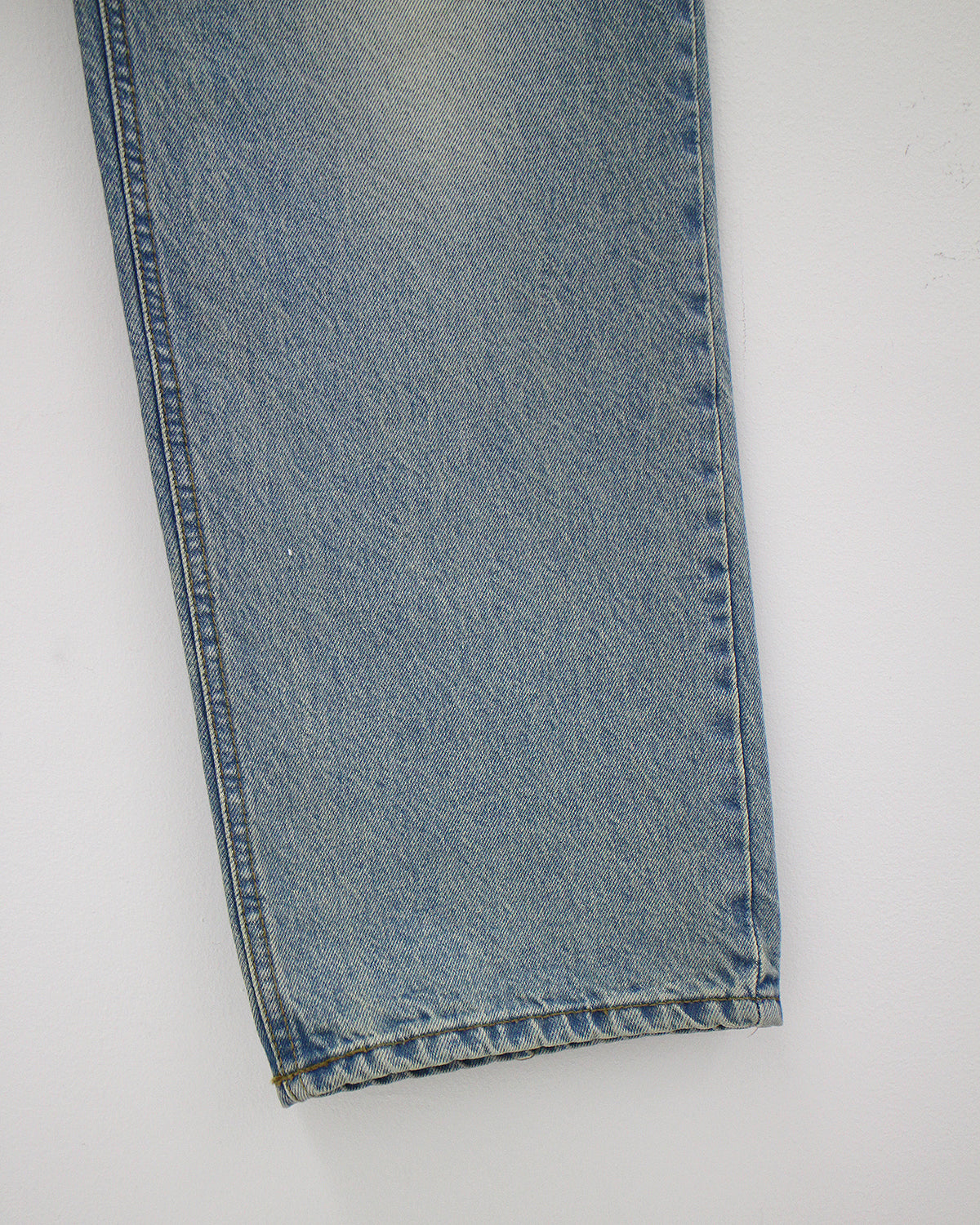 Sanding Wash Low Rise Denim Pants