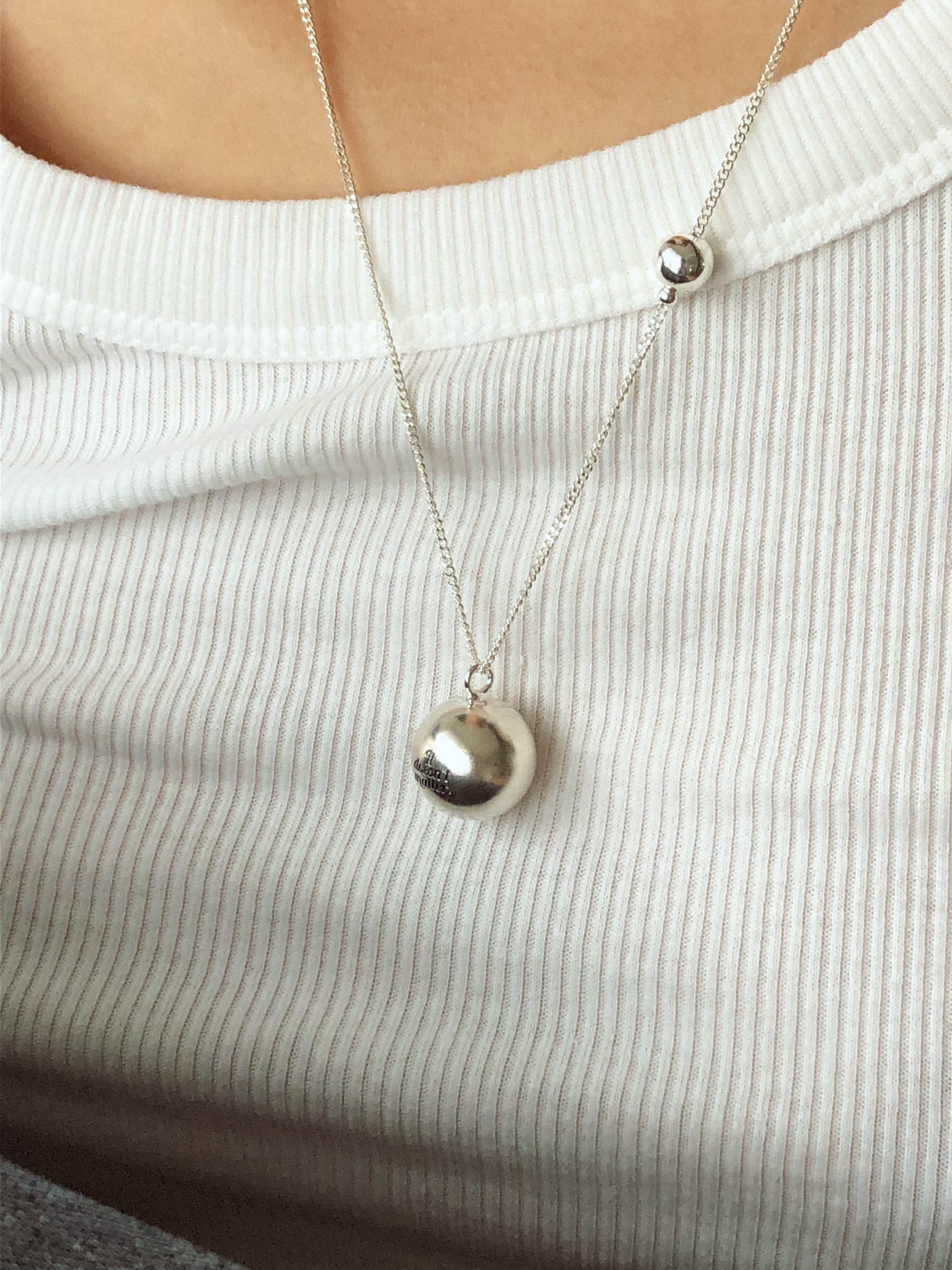 Pool necklace (Silver) 