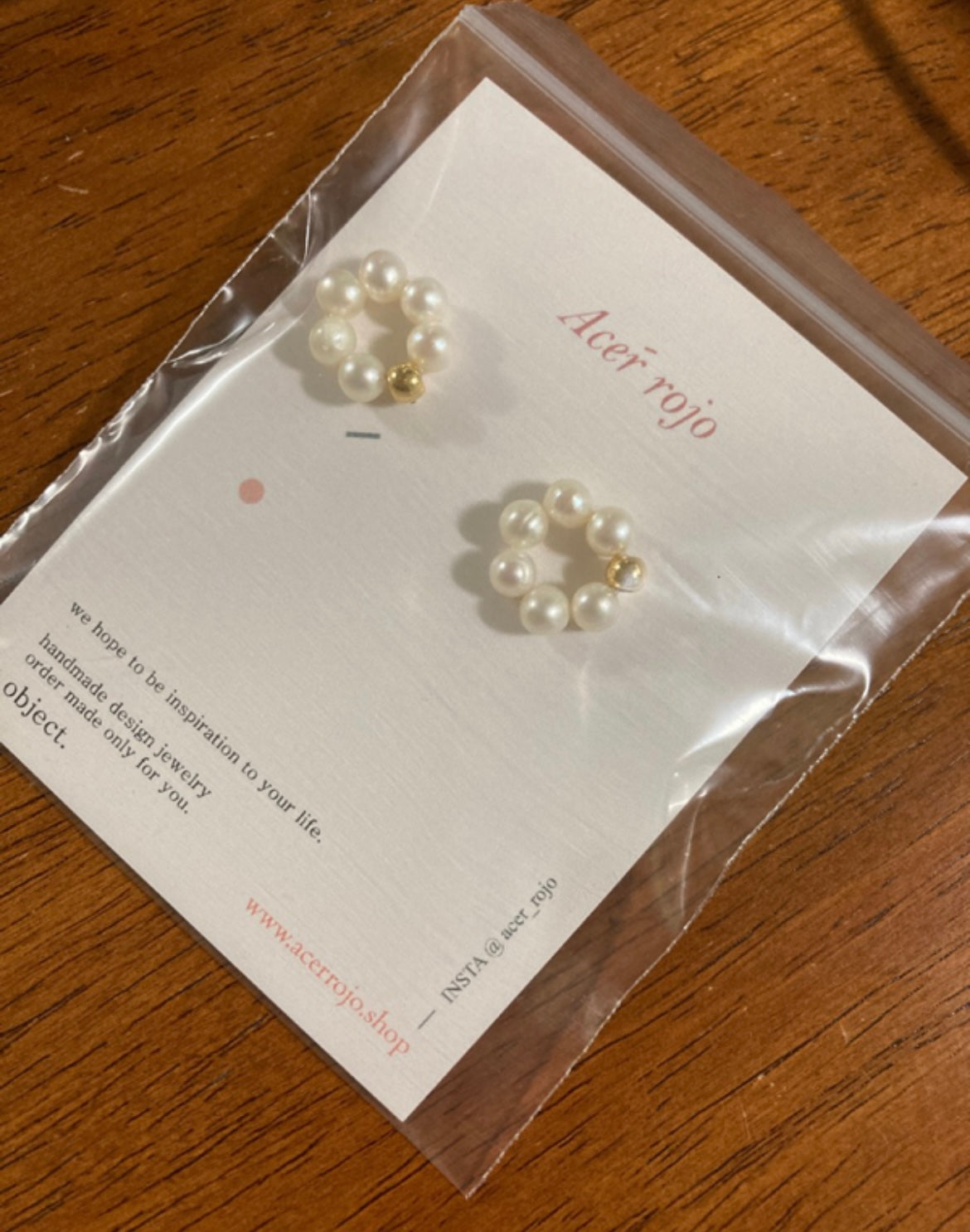 ori Freshwater Pearl Flower Ball Guest Silver needle Earrings
