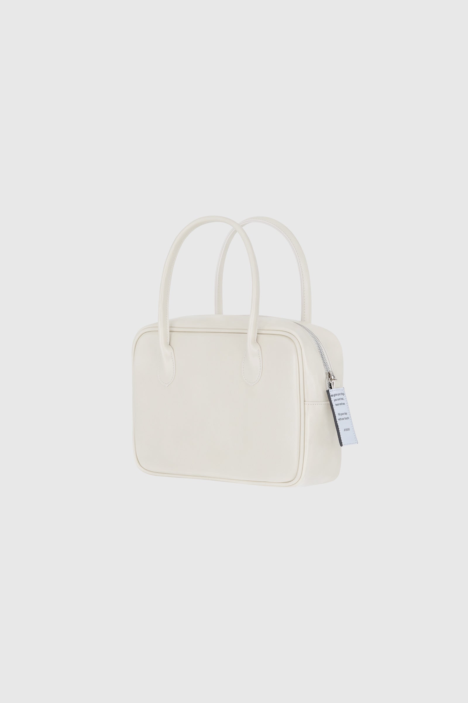 SQUARE BAG_CREAM