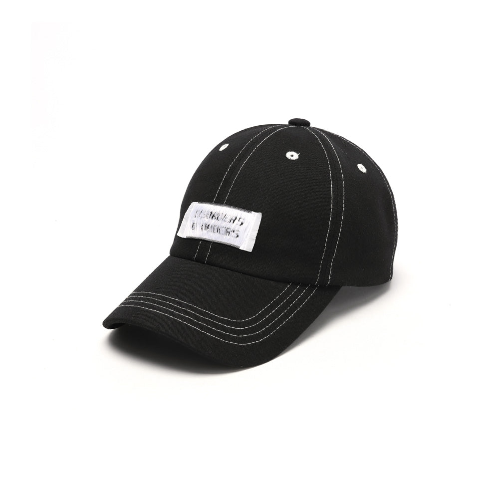 [ILLEDIT] STITCH LABEL BALLCAP BLACK