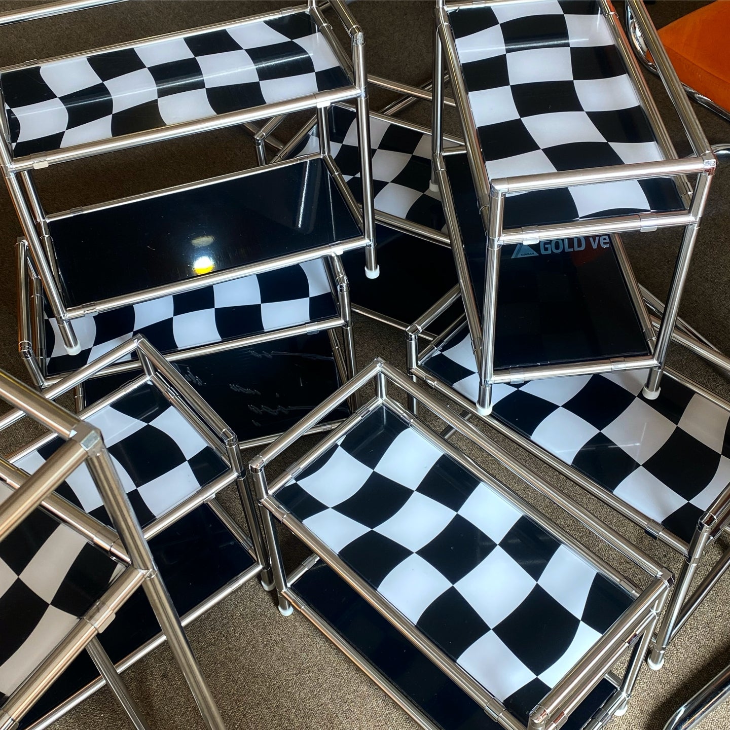 Module mini shelf (checkerboard)