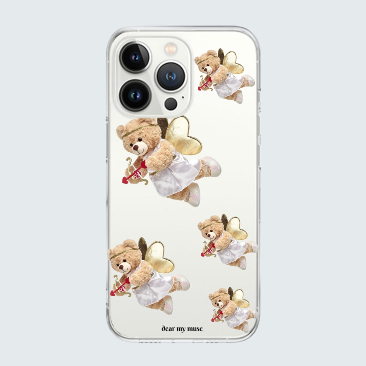 cupid teddy iphone case