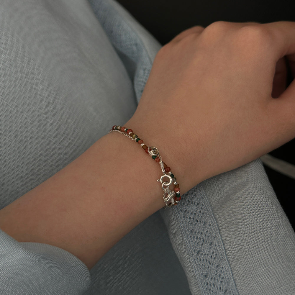 [EXO SEHUN] Always Gemstone Urethane Bracelet (6color)