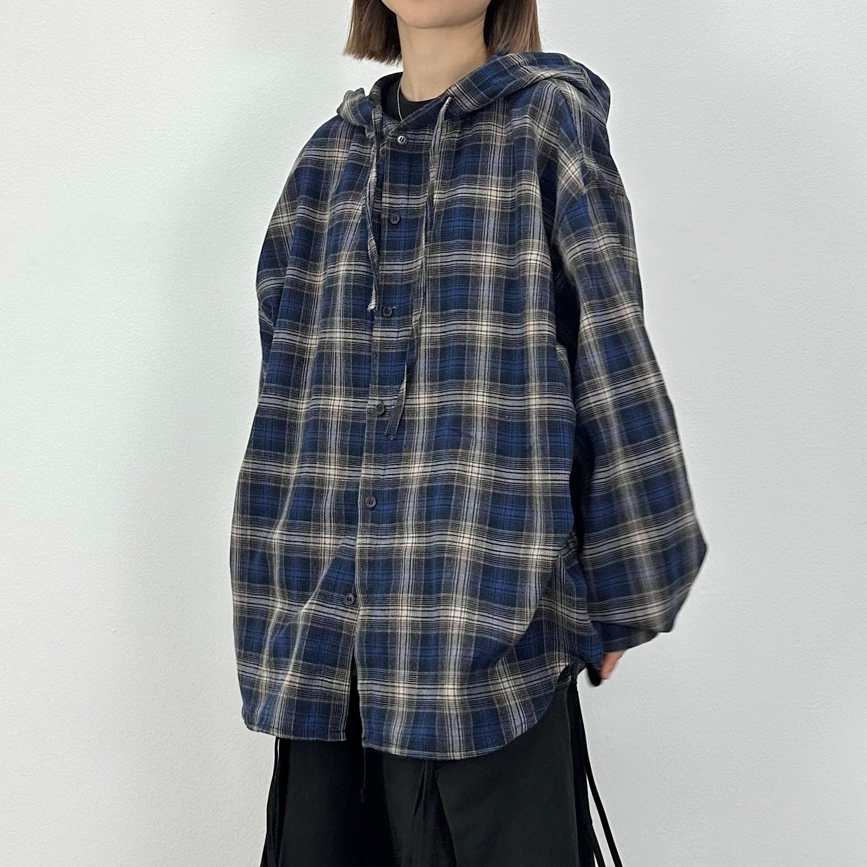 Gingham Hood Shirt