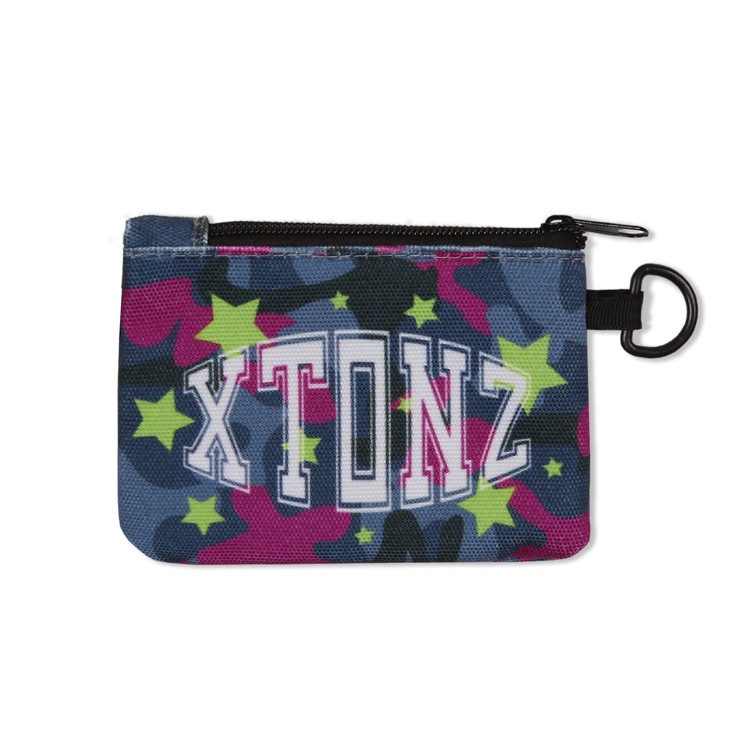 XTA016 Camo Key Ring Card Wallet (BLUE GRAY)