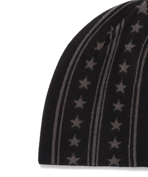 GUERILLA SLAMMERS JACQUARD BEANIE BLACK(CV2DFUAB60A)