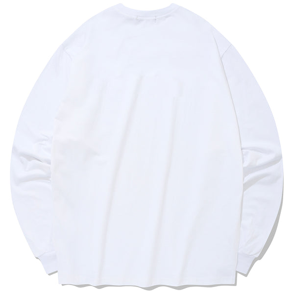 SP ORIGINAL LOGO LONG SLEEVE-WHITE