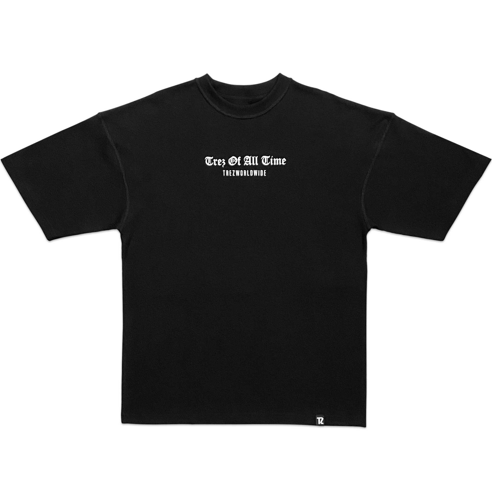 TREZ OF ALL TIME OVERSIZED TEE - BLACK