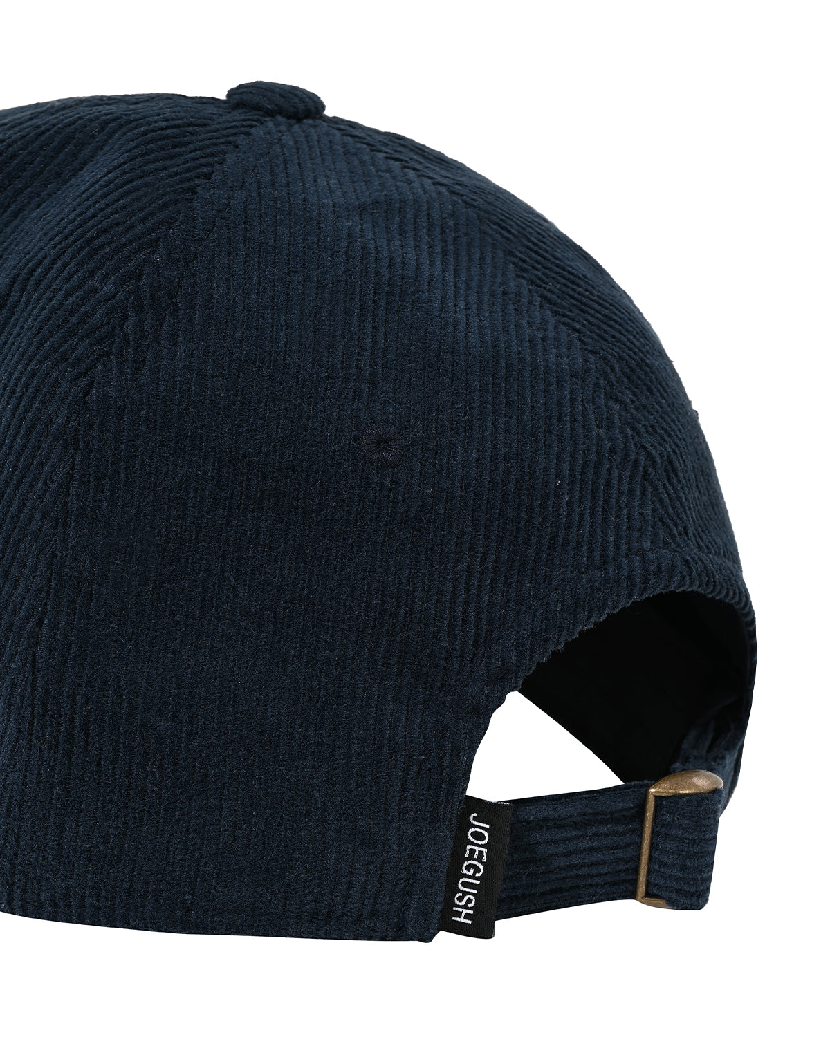 Cursive Handwriting Corduroy cap (Navy)