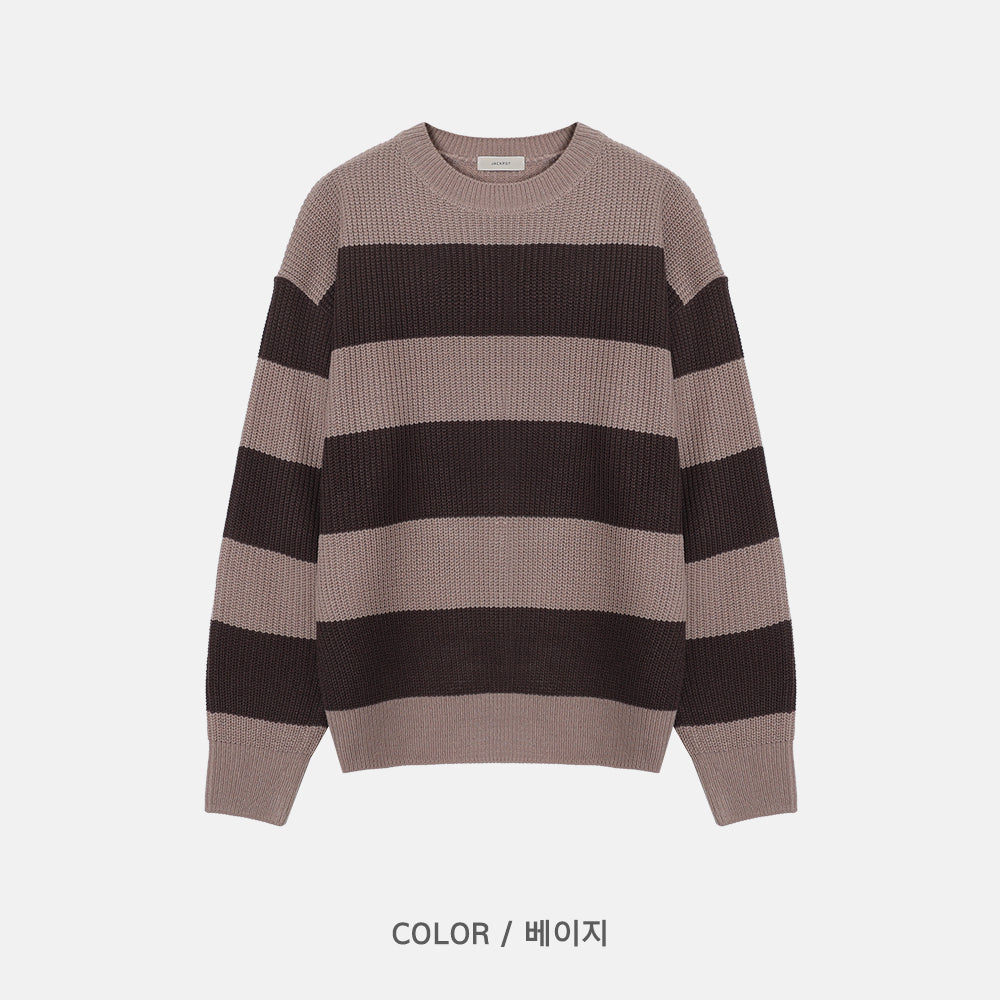 [BEST]CANDY DAILY DANGARA ROUND KNIT(8COLOR)