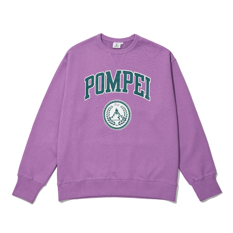 POMPEI VARSITY SWEATSHIRT [VIOLET]