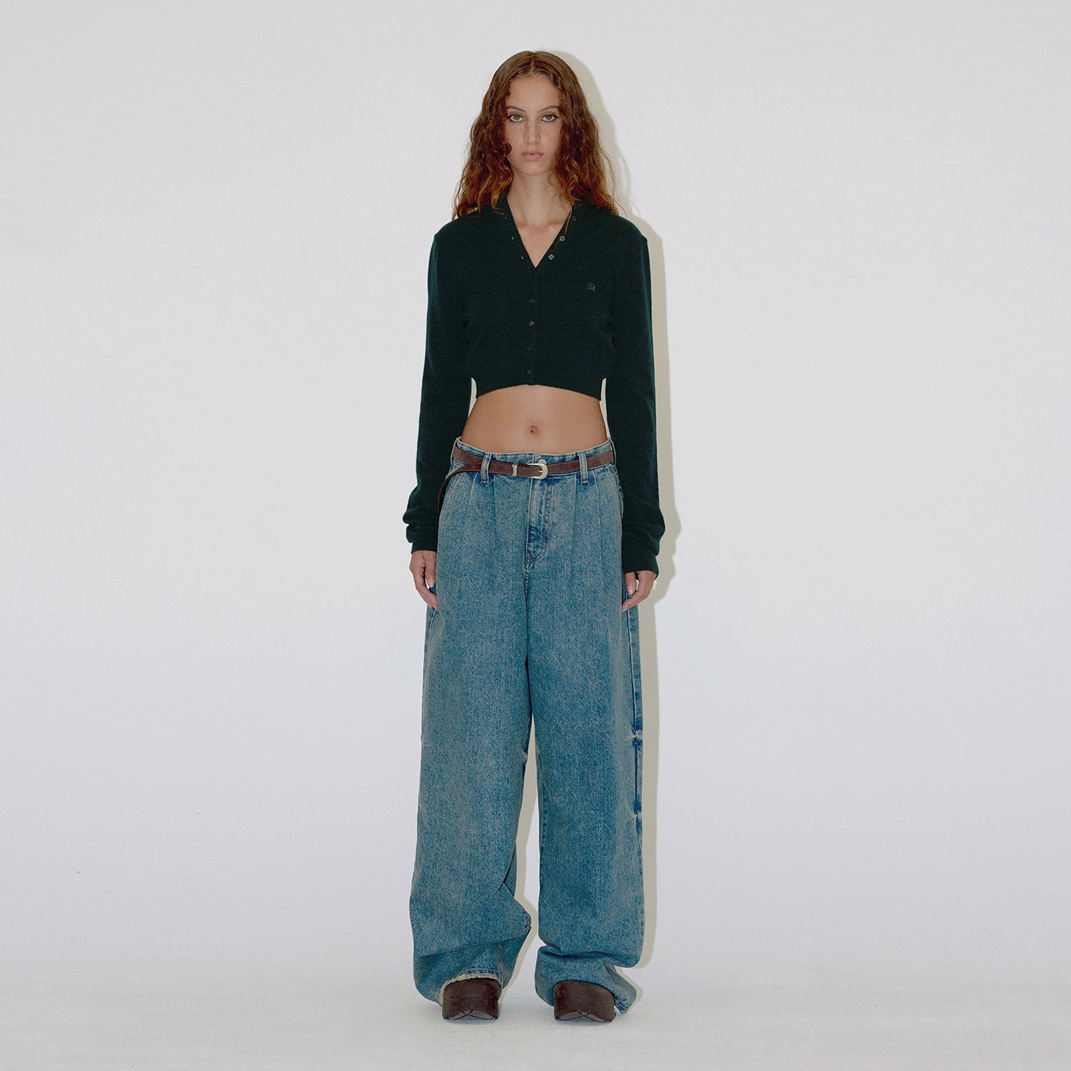 RELAX WIDE DENIM PANTS