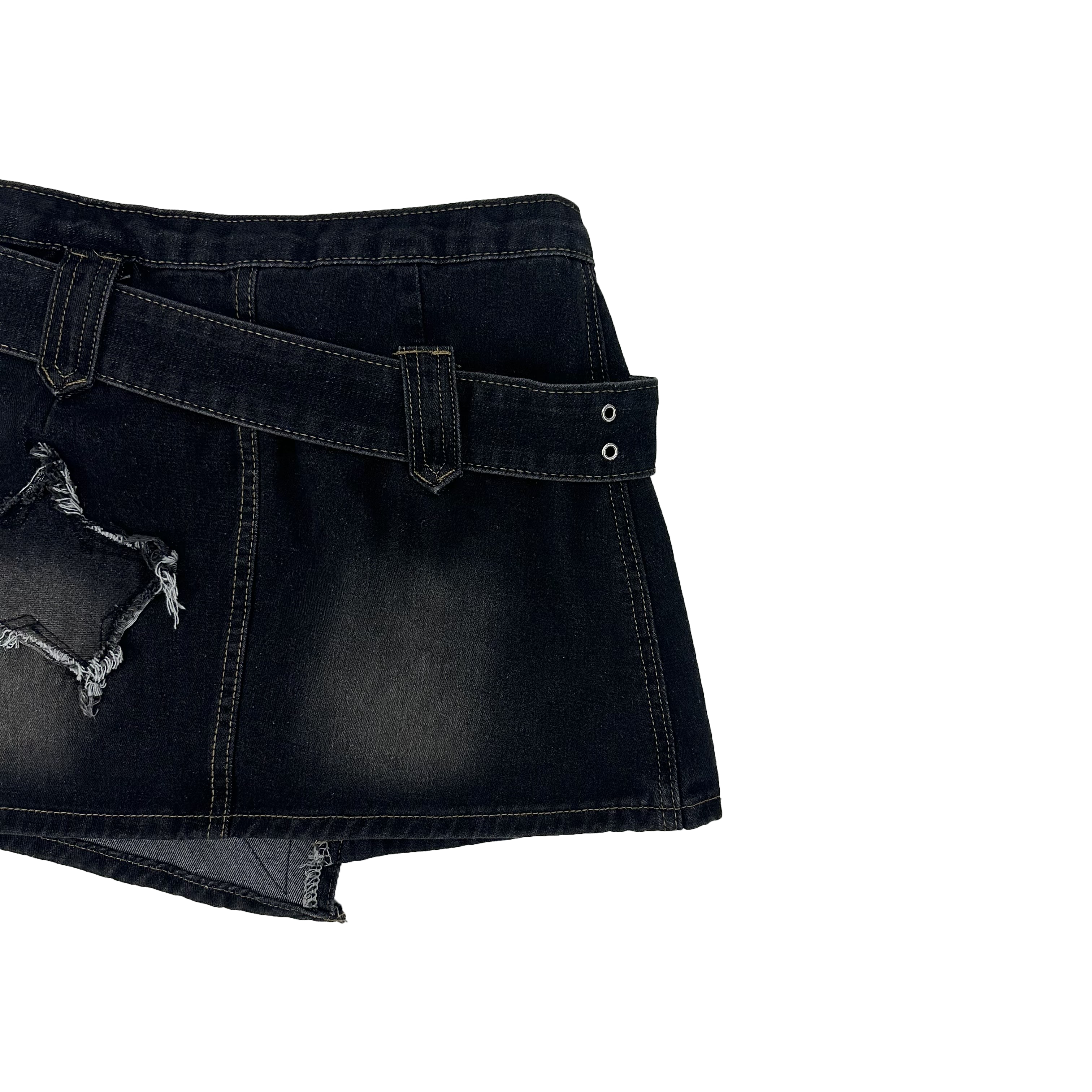 star unbalance denim sk