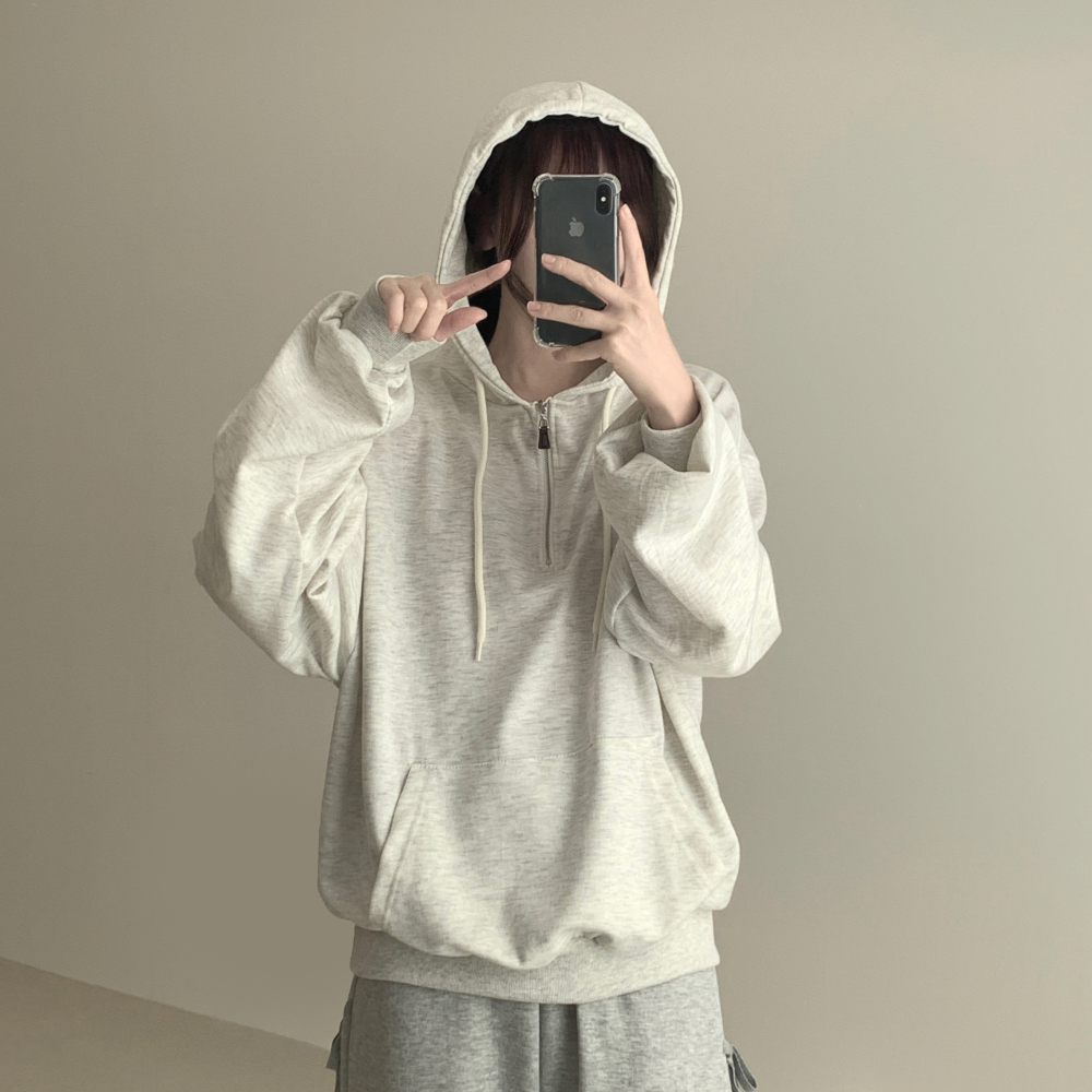 Bonnie Oversized Fit Hoodie Zip Up