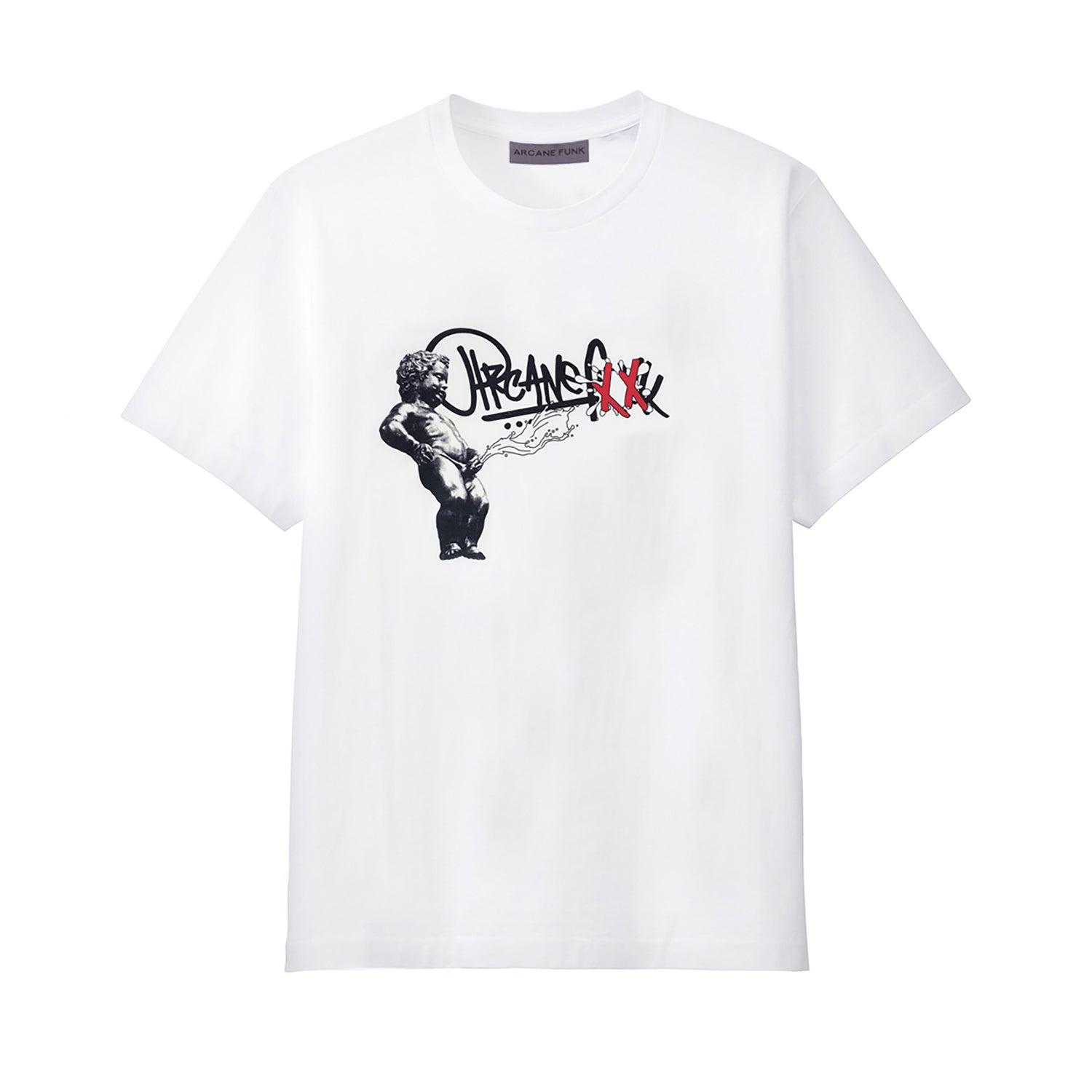 MANNEKEN PIS TEE white