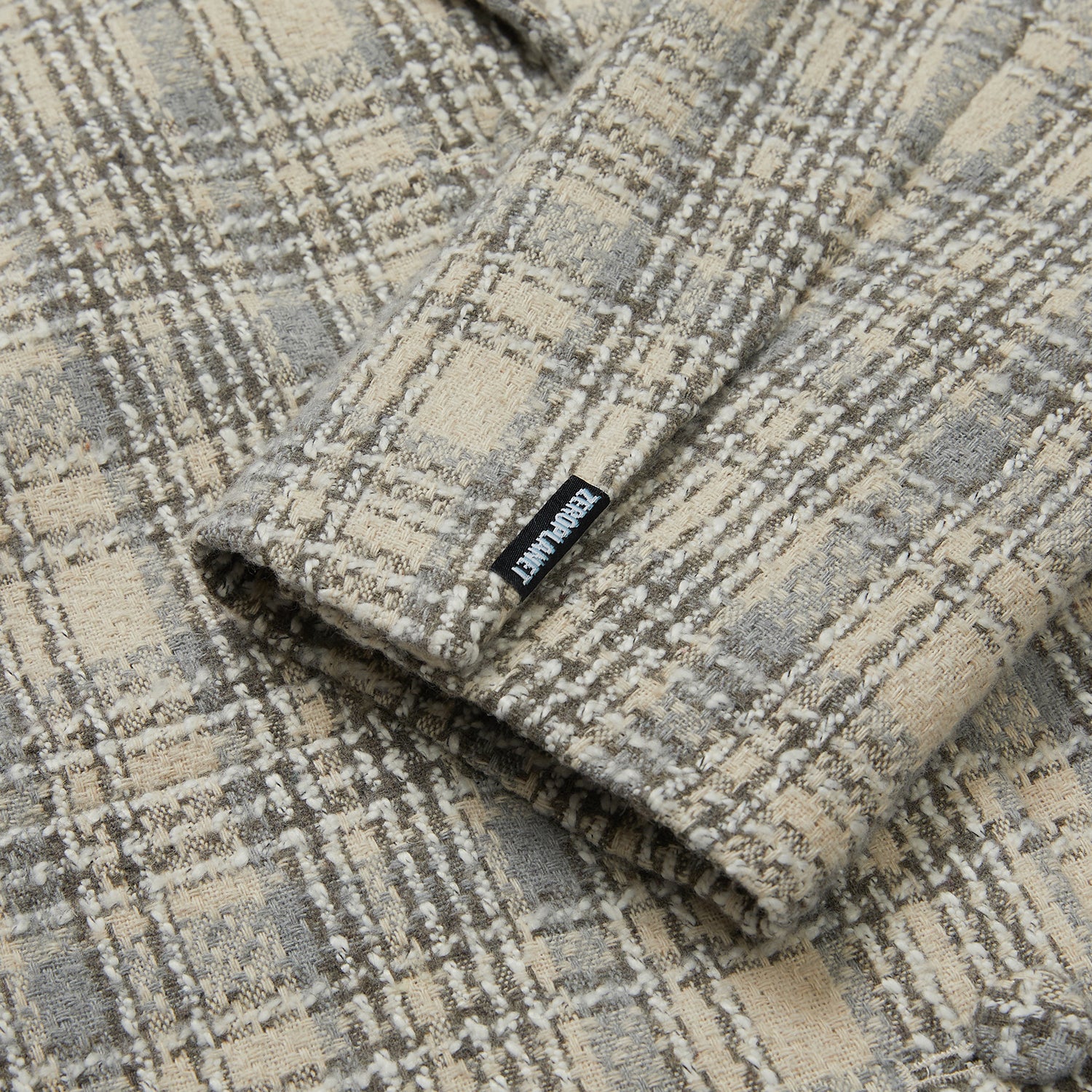 ツイードセットアップショートジャケット / Tweed Set-up Short Jacket [GREY]