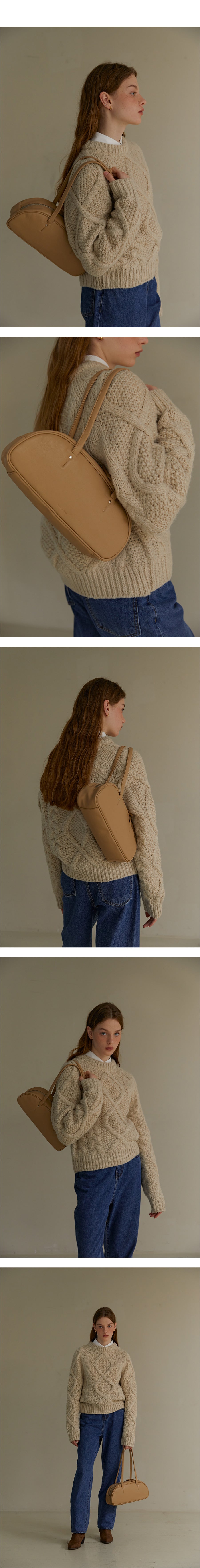 baguette bag - sand beige