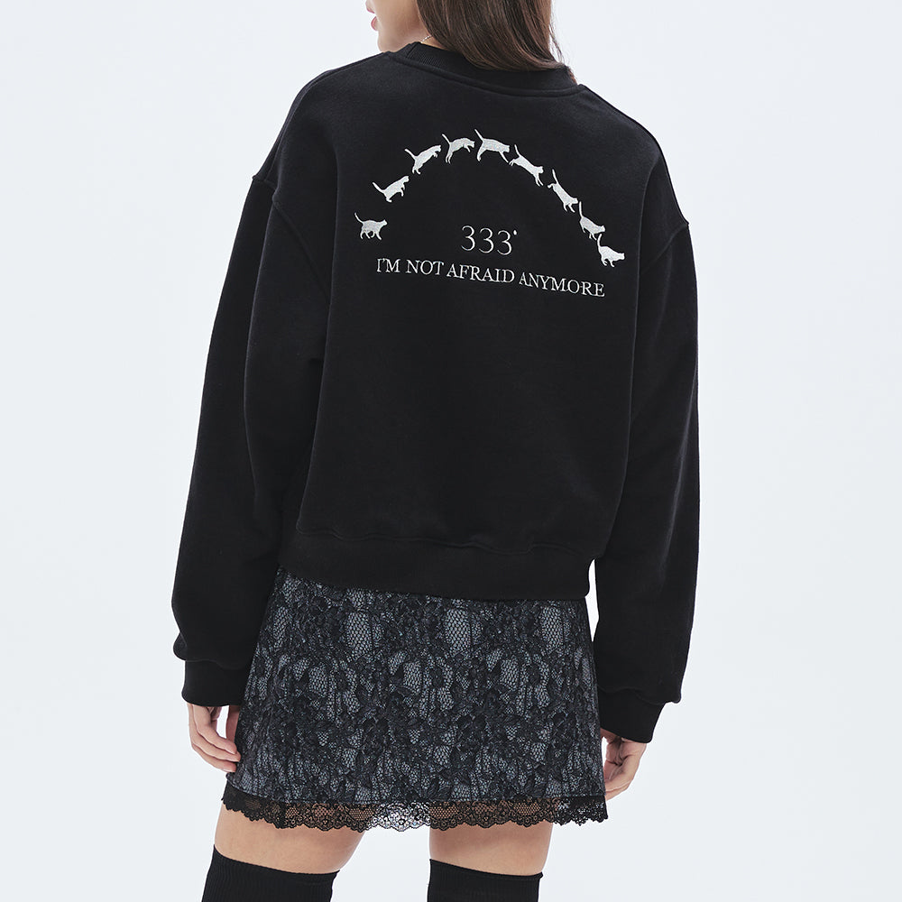 ニット333スウェット/Kitty 333 Sweatshirt [BLACK]