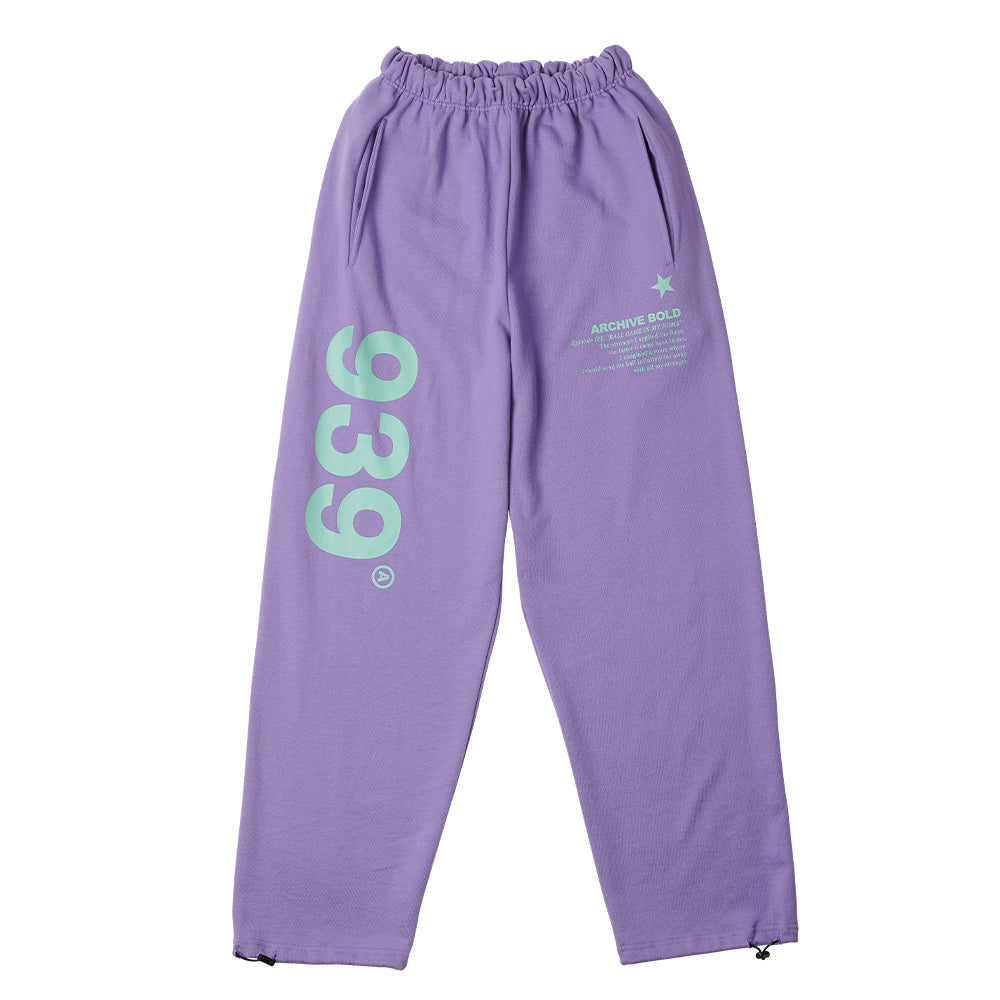 939 LOGO SWEAT PANTS (LAVENDER)