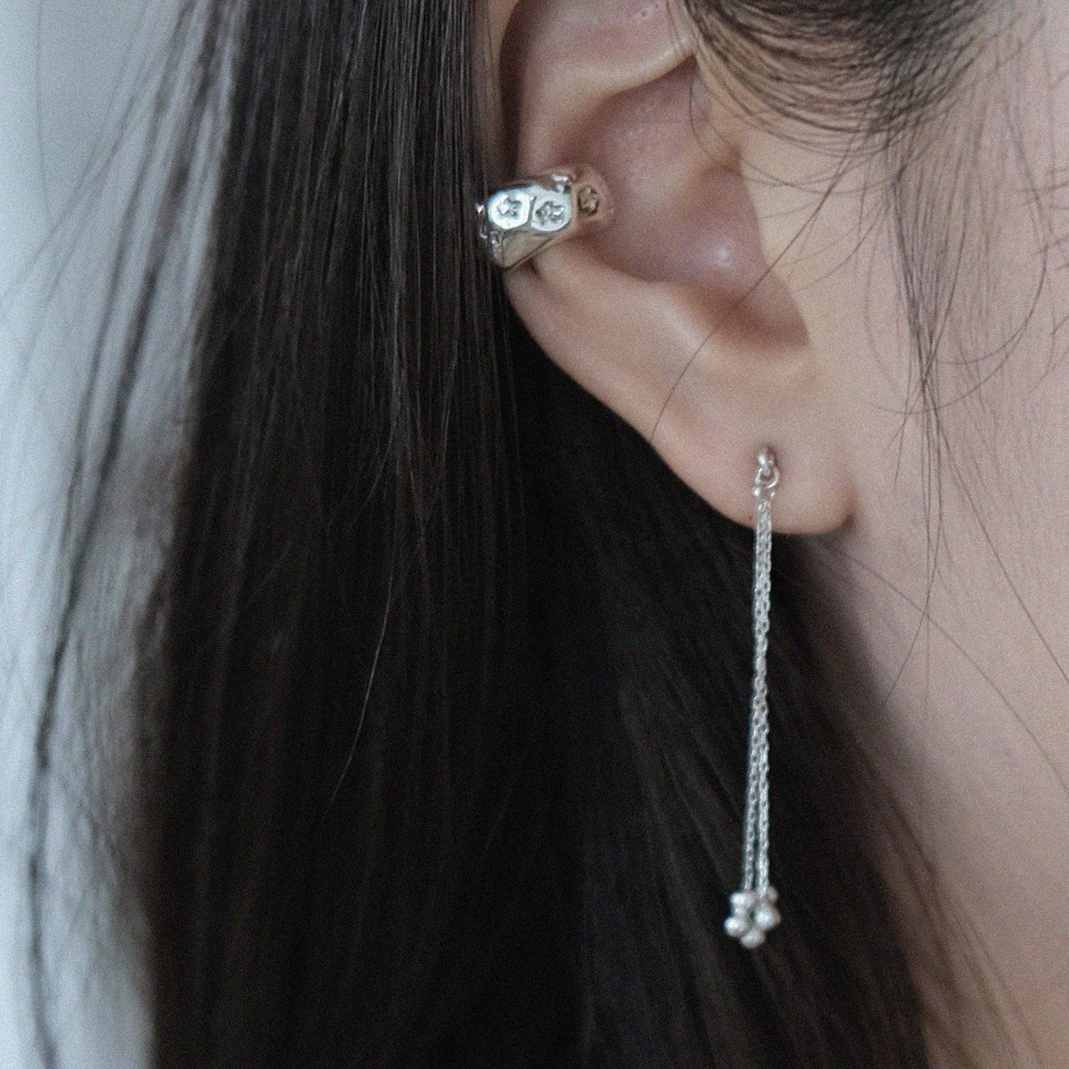 Star stamp earcuff