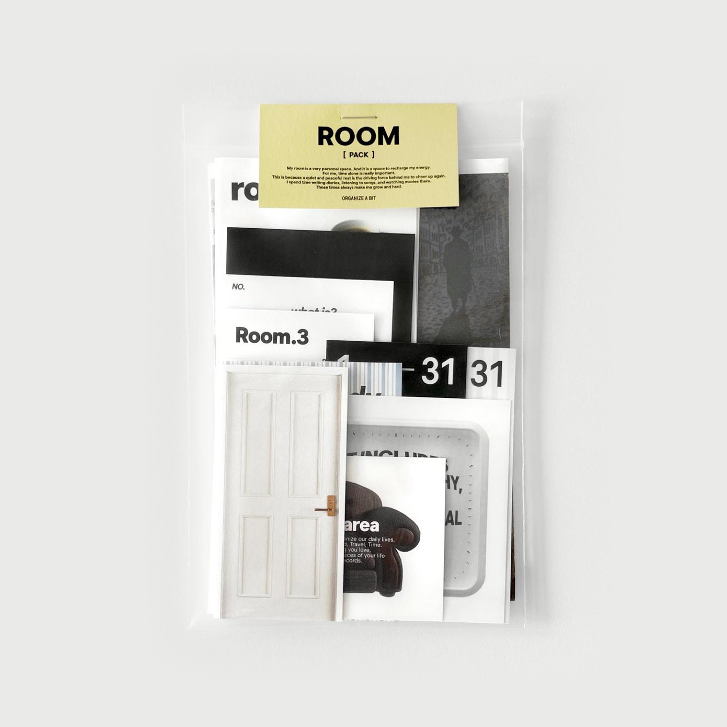 oab room pack / scrap sticker set