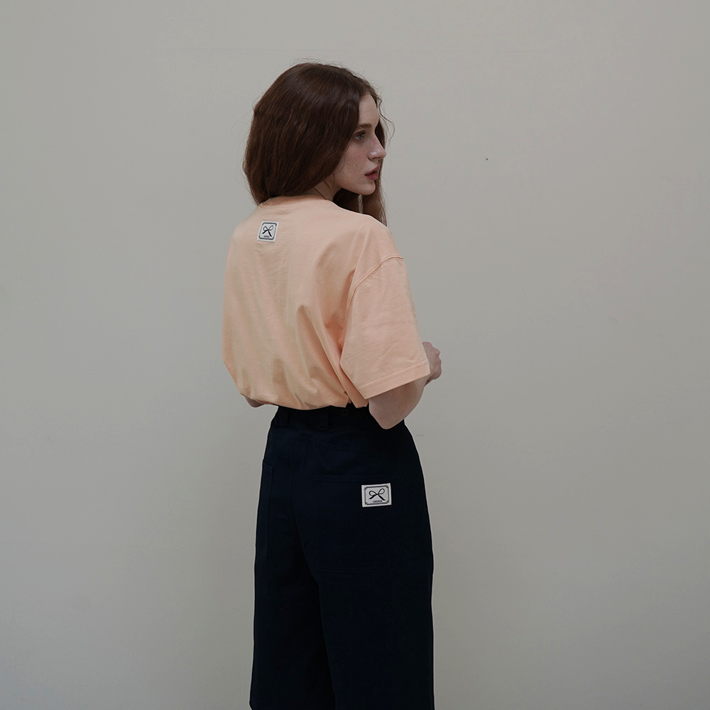 Navy Line Burmuda Pants