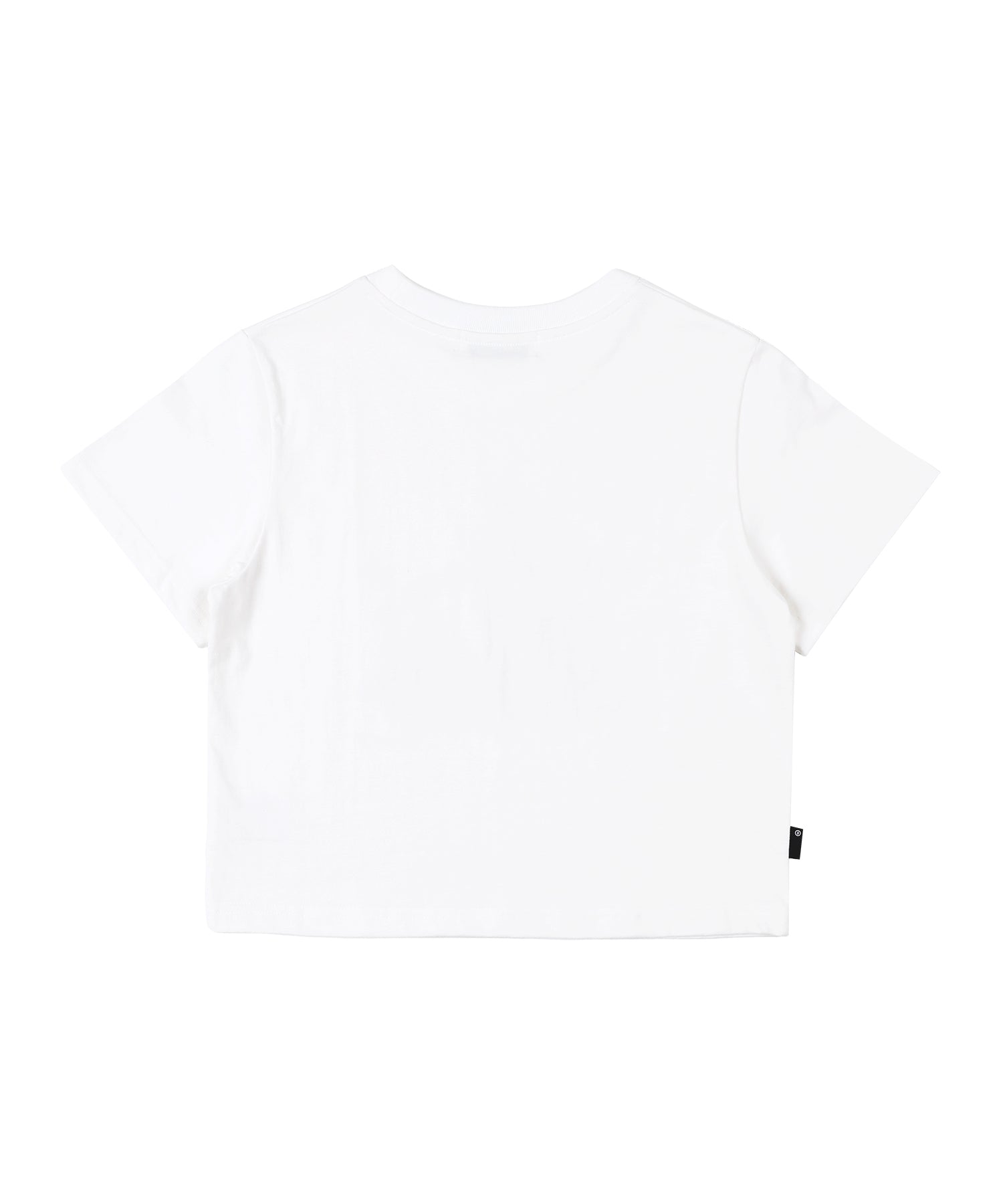 Catching Eye Crop T-Shirt in Off White