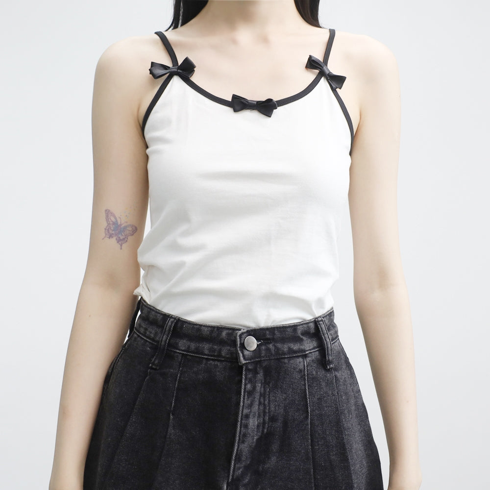 Yurib Ribbon Sleeveless