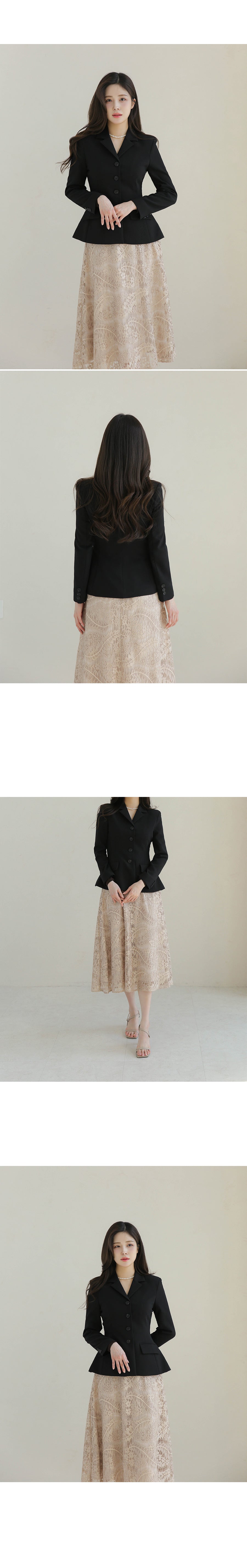 Abel Peplum Tailored Jacket