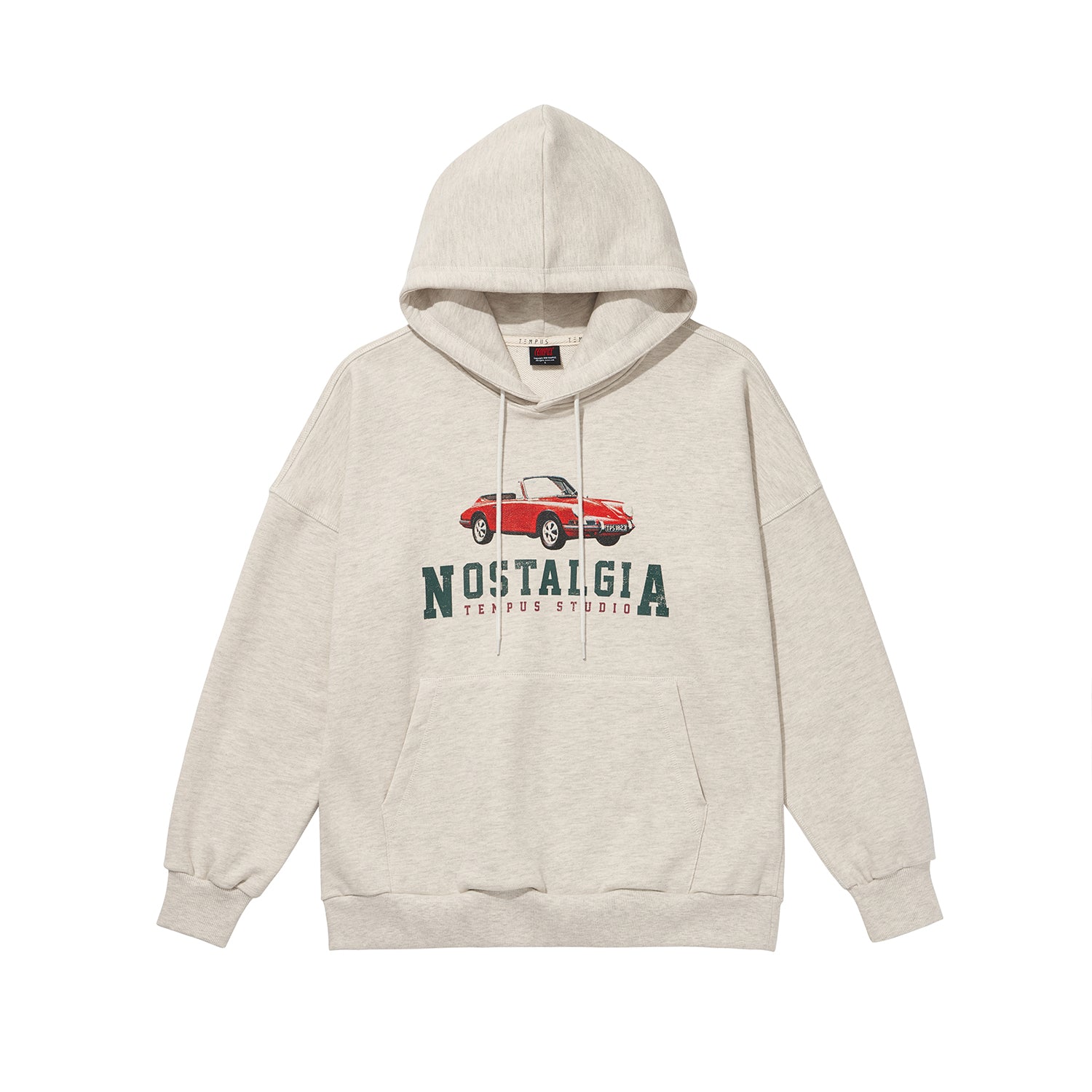 NOSTALGIA DRIVE HOODIE [OATMEAL]