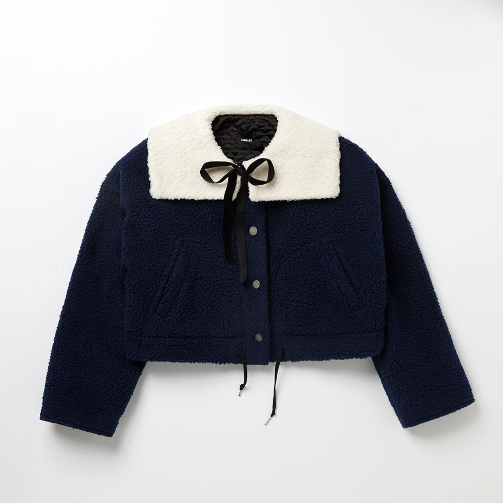 TEDDY BLOUSON_navy