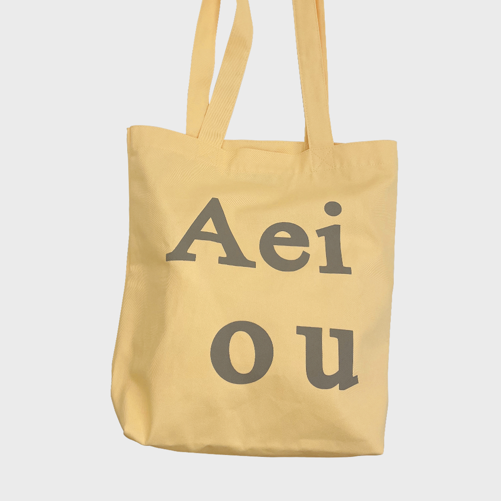 Aeiou Logo Bag (Cotton 100%) Baked Nuts