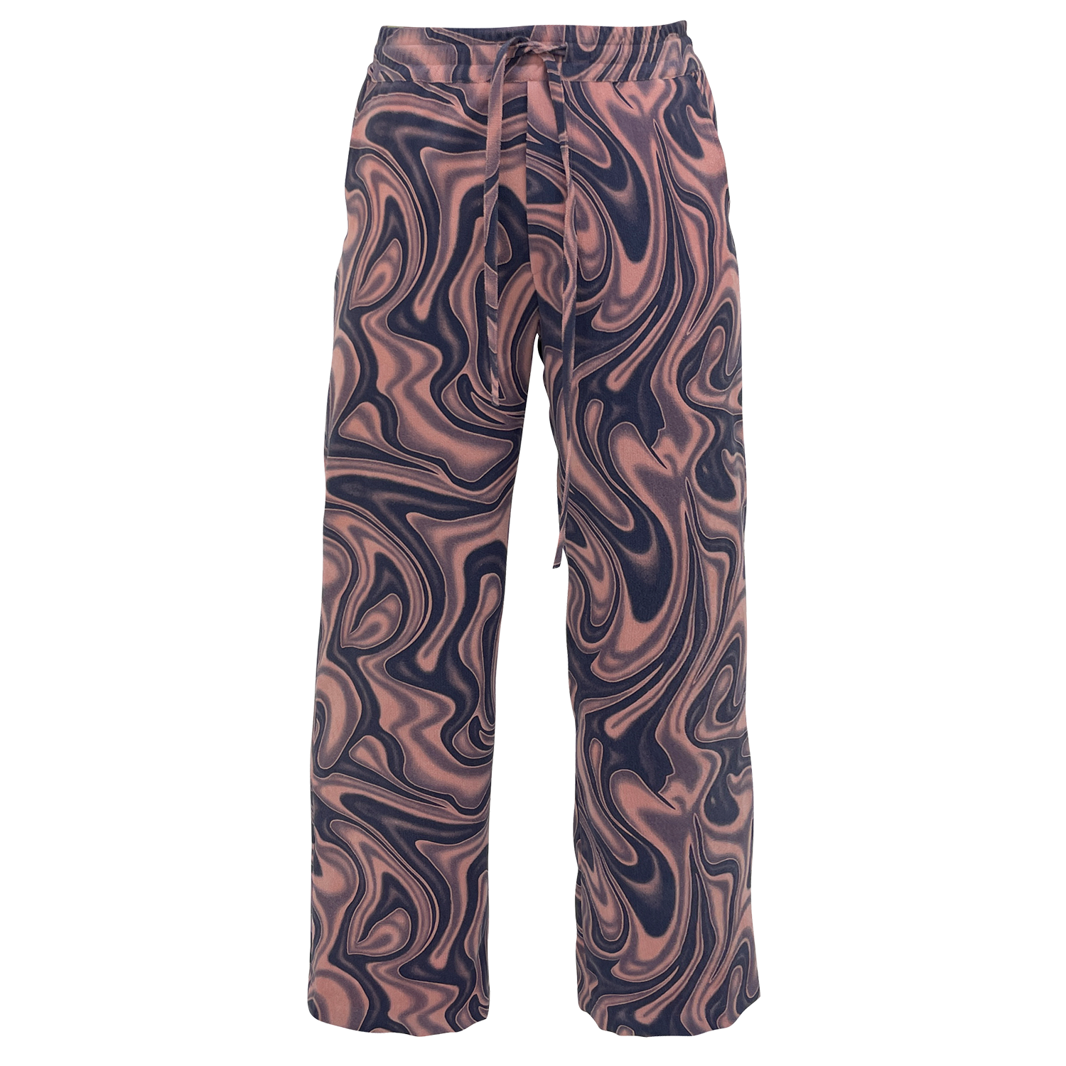 MARBLING RELAX FIT PANTS PINK