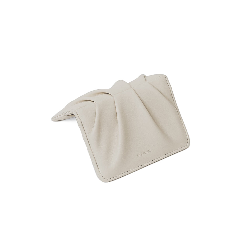 DOUGH Soft Card Wallets cream white