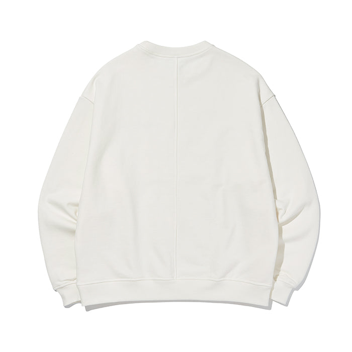 OG-logo set up crewneck [ivory]