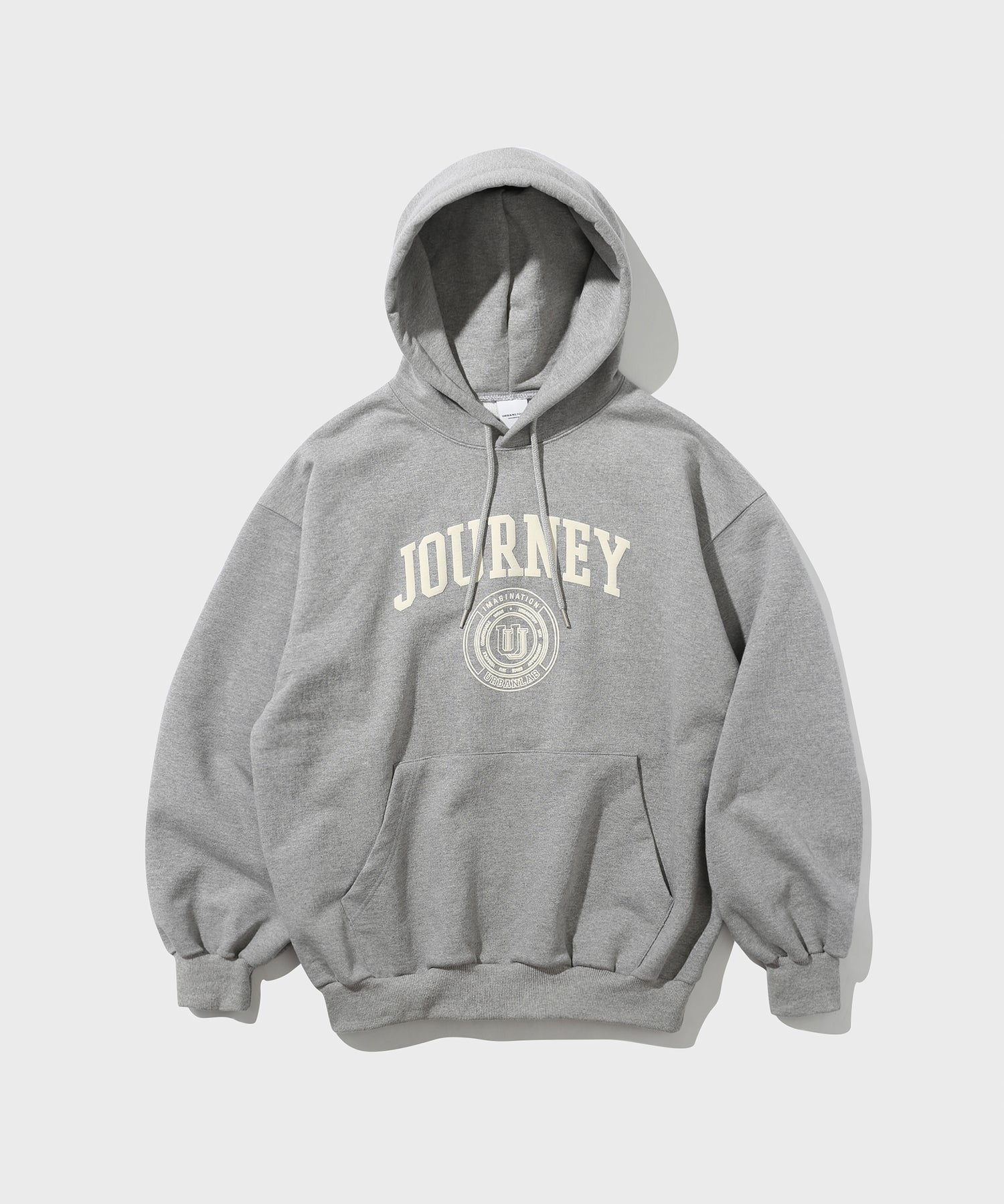 Golden Emblem Hoodie (Grey)